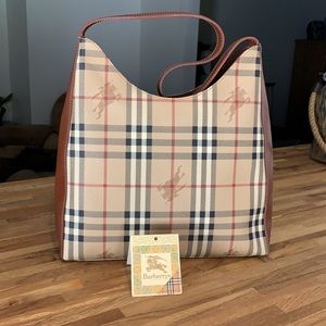 Authentic Burberry London Forester Style Tote
